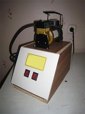 Компрессор воздушный электрический 220в бытовой компактный